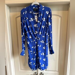 NWT: Abercrombie Shirt Dress, Size Medium Tall